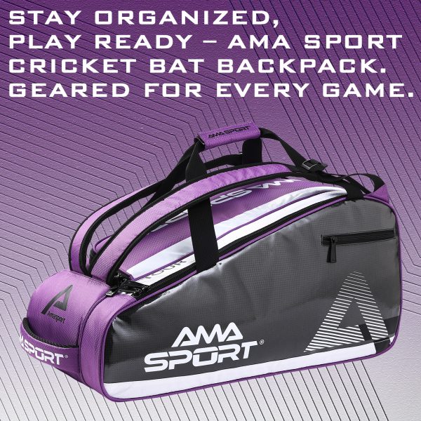 AMA SPORT PICKLEBALL BACKPACK (PURPLE) - Image 5