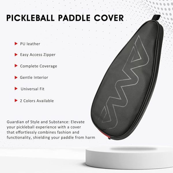 AMA SPORT PICKLEBALL PADDLE CASE (BLACK) - Image 3