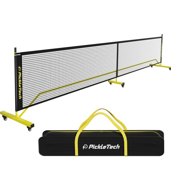 PICKLETECH PRO 5.0 MOBILE PORTABLE PICKLEBALL NET