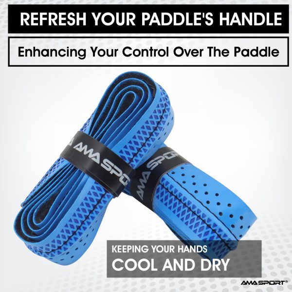 AMA SPORT PICKLEBALL PADDLE REPLACEMENT GRIP (2pk) - Image 3
