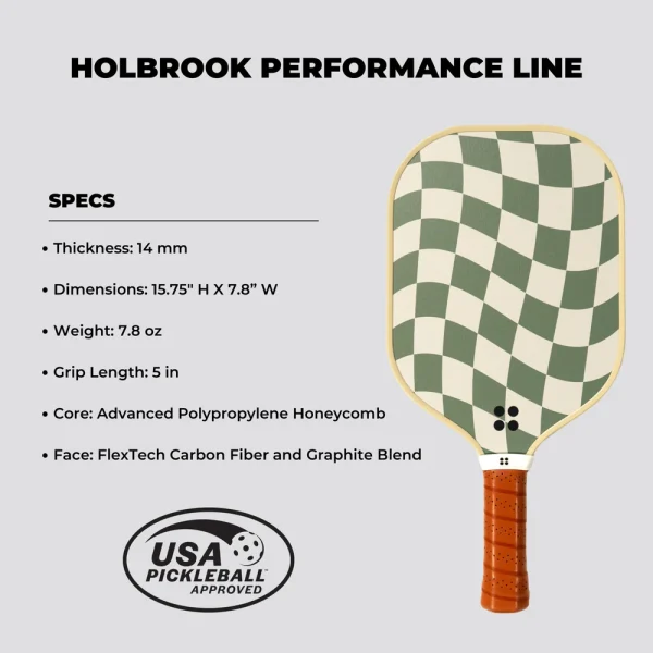 HOLBROOK PERFORMANCE CENTRE COURT PICKLEBALL PADDLE - Image 3