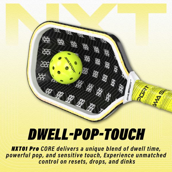 AMA SPORT NXT-01 PRO 16MM PICKLEBALL PADDLE - Image 8
