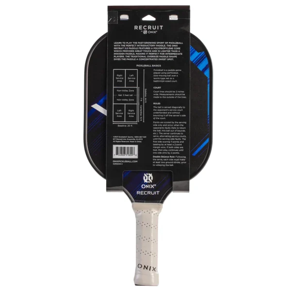 ONIX RECRUIT V3 PICKLEBALL PADDLE - Image 6