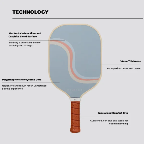 HOLBROOK PERFORMANCE REWIND PICKLEBALL PADDLE - Image 4