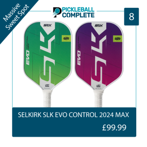 SELKIRK SLK EVO CONTROL 2024 MAX PICKLEBALL PADDLE