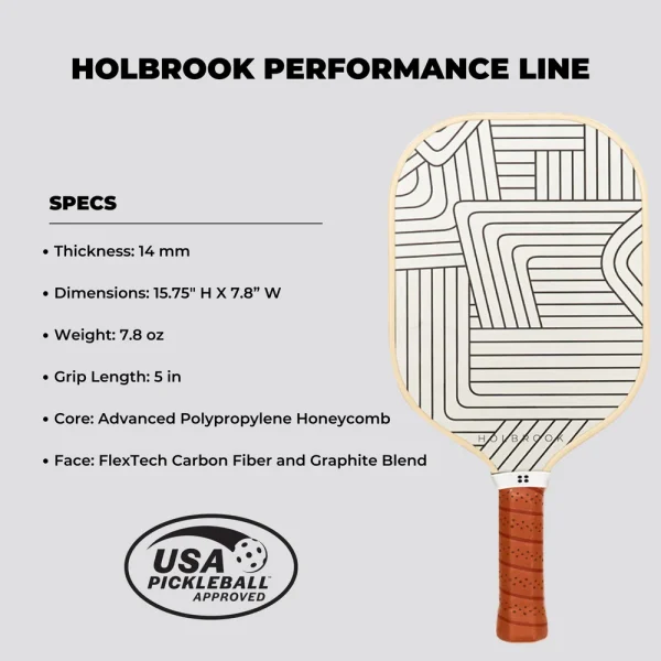 HOLBROOK PERFORMANCE SOHO PICKLEBALL PADDLE - Image 3