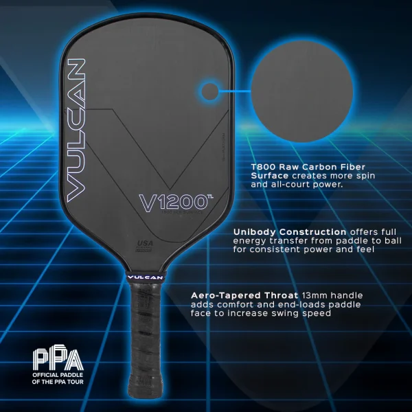 VULCAN V1200 TL PICKLEBALL PADDLE - Image 4