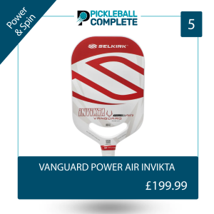 SELKIRK VANGUARD POWER AIR INVIKTA PICKLEBALL PADDLE