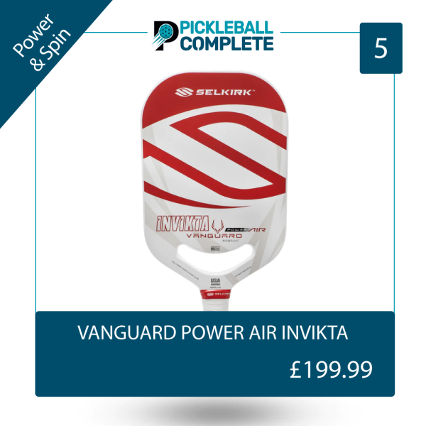 SELKIRK VANGUARD POWER AIR INVIKTA PICKLEBALL PADDLE