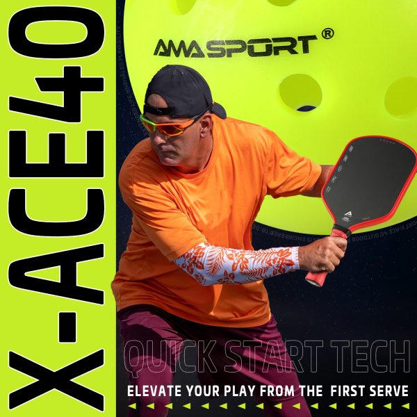 AMA SPORT X-ACE 40 PICKLEBALL BALLS (GREEN) - Image 7